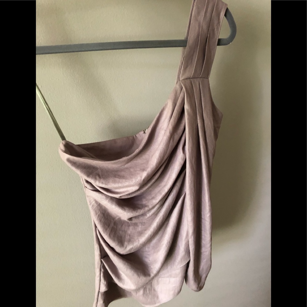 One shoulder blouse